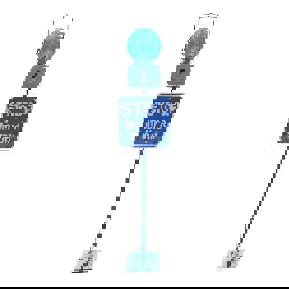 Flashing & Steady Light: Blue, Base Mount